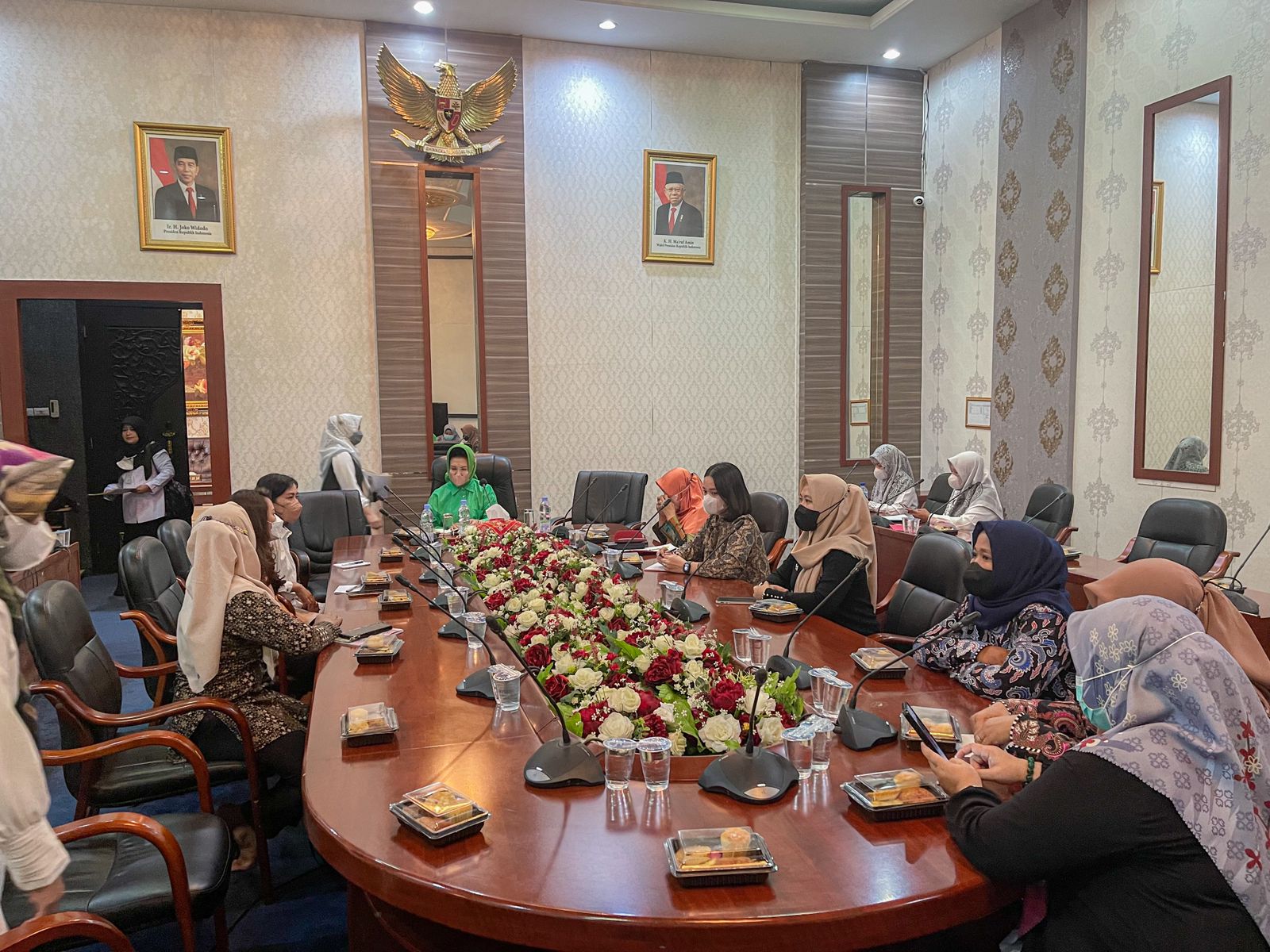 Rapat Persiapan Peringatan Hari Ibu Tingkat Kabupaten Rokan Hulu Tahun 2022