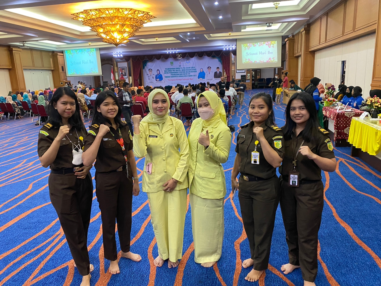 IAD Daerah Rokan Hulu mengikuti Lomba Pemberian Makanan Tambahan Balita Stunting