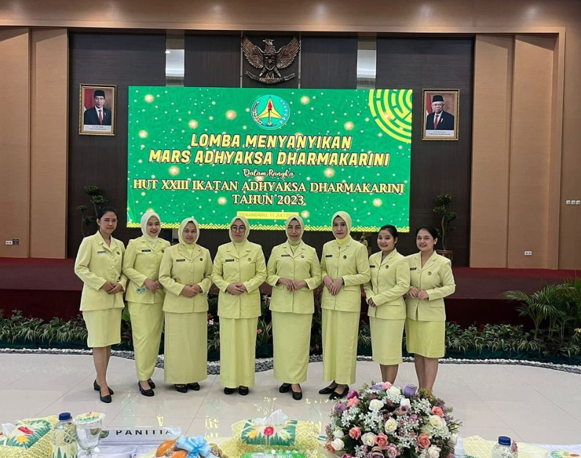 Lomba Master of Ceremony (MC) & Lomba Menyanyikan Mars Adhyaksa Dharmakarini dalam Rangka HUT XXIII Ikatan Adhyaksa Dharmakarini Tahun 2023